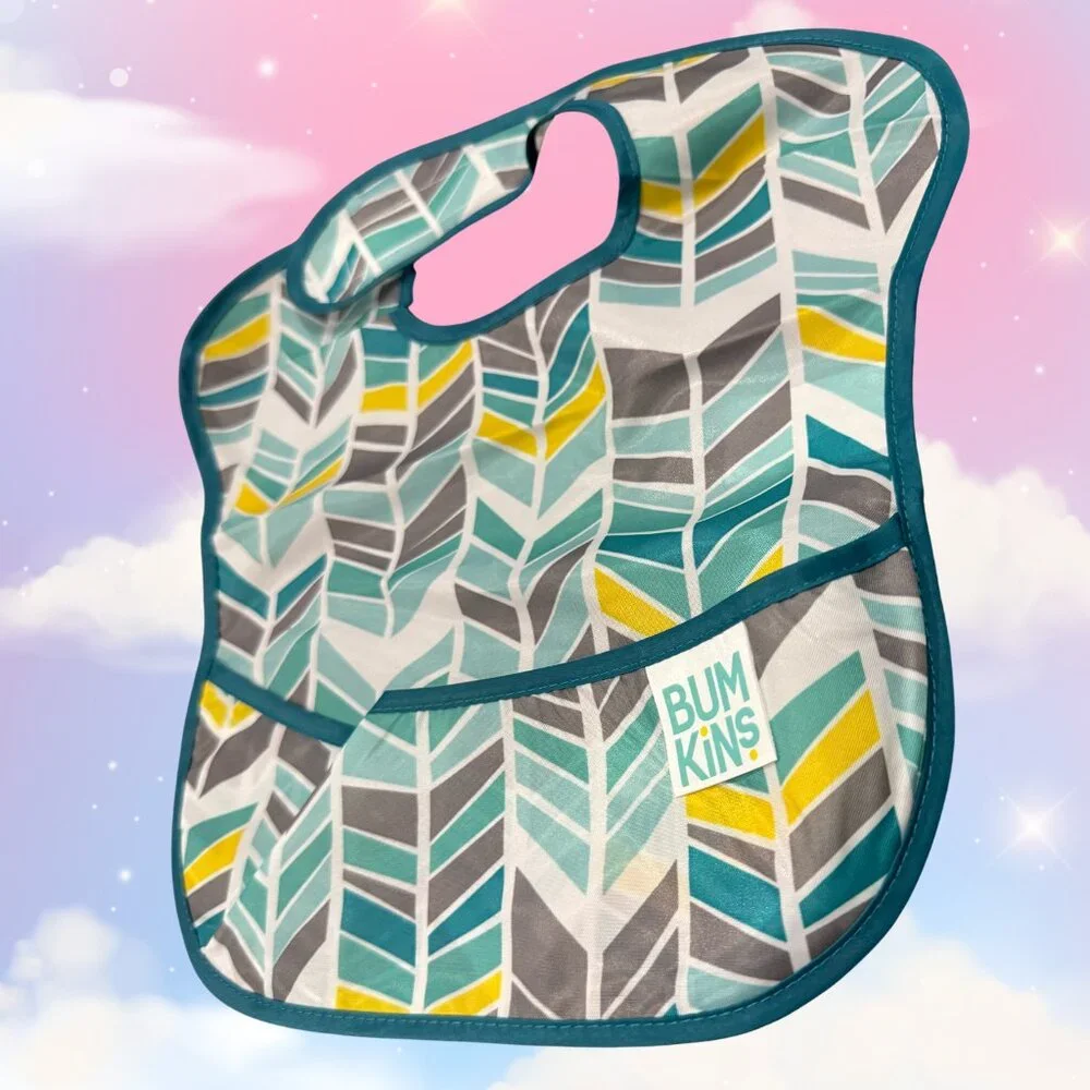 Baby Bundle: Bumkins Waterproof Bib + Calmyotis Corner Protectors (12 Pack)
